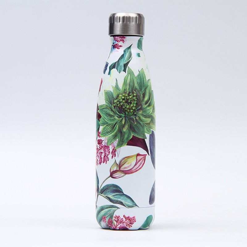 LOGO Custom Stainless Steel Bottle for Water Thermos Vacuum Insulated Cup Double-Wall Travel Drinkware Sports Flask