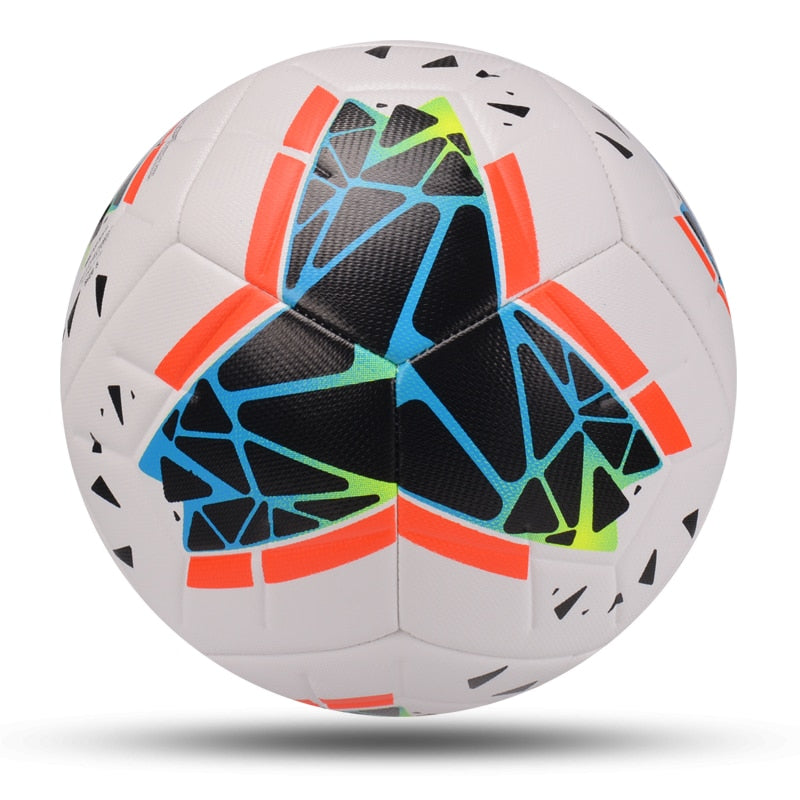 2020 Neueste Spiel Fußball Standardgröße 5 Fußball Ball PU Material Hochwertige Sportliga Trainingsbälle futbol futebol
