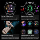 LIGE Neue Bluetooth Call Smart Watch Männer Full Touch Sport Fitness Uhren Wasserdichte Herzfrequenz Stahlband Smartwatch Android iOS
