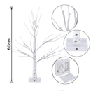 Decoración de Pascua de 60cm, luz LED de árbol de abedul, huevos de Pascua, adorno colgante, árbol, suministros para fiestas de Pascua, decoraciones de Pascua para la mesa del hogar