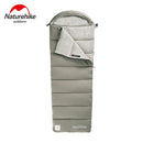 Naturehike Envelope Hooded Cotton Sleeping Bag Waschbarer Spleißbarer Doppel-Personen-Zelt Camping Tragbarer Schlafsack