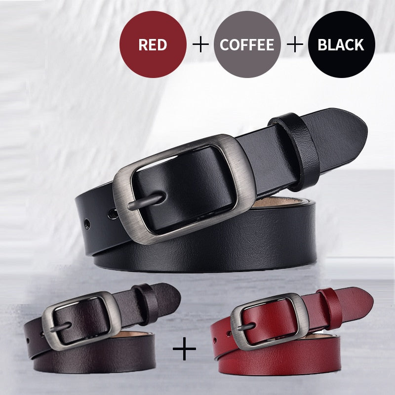 DWTS  Women Belt Fashion Female Belt Women Genuine Leather Belts For Women Female Belts Pin Buckle belts Fancy Vintage for Jeans