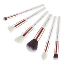 Jessup Make-up-Pinsel-Set Dropshipping Pearl-White-Rose-Gold Pinceaux Maquillage Cosmetic Tools Eyeshadow Powder Definer 6-25pcs