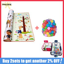 Weicher Ball / faltbare rechteckige Matte / kann rechteckige quadratische Matte nicht falten / Hang Pull Hoop für Baby-Laufstall-Zaun-Kind-Spielzeug