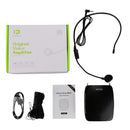 SHIDU 10W Tragbarer Sprachverstärker Kabelgebundenes Mikrofon Audiolautsprecher Natürlicher Stereoklang Lautsprecher für Lehrer Megaphon S258