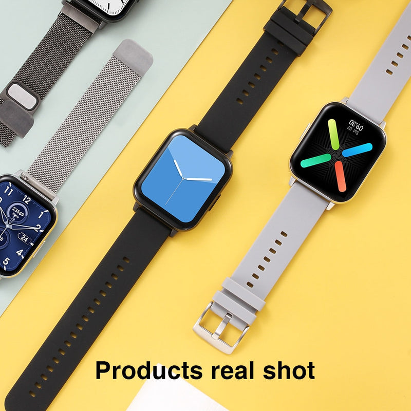 D-TX Smart Watch Männer Benutzerdefiniertes Zifferblatt 24 Stunden Herzfrequenzüberwachung IP68 Wasserdicht Frauen 2021 Neue Smartwatch für Android IOS