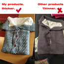 Neugeborenes Baby Winter Warmer Schlafsack Infant Button Knit Swaddle Wrap Swaddling Stroller Wrap Kleinkind Decke Babyschlafsack