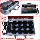 TONTIN 20 teile/satz hot stone set basaltstein massage mit heizbox körper massage steine ​​ysgyp-nls spa stein gesundheitspflege