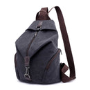 Mode Leinwand Weibliche Rucksack Multifuction Casual Rucksack Für Teenager Mädchen 2021 Neue Sommer Frauen Große Kapazität Umhängetasche