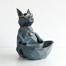 Aufbewahrungsbox für Heimbüros aus Kunstharz mit Taschentuchbox auf Tischdekoration, Schreibtisch-Organizer, Schlüssel, Werkzeug, Obst, Nüsse, Süßigkeiten, Aufbewahrungsschale