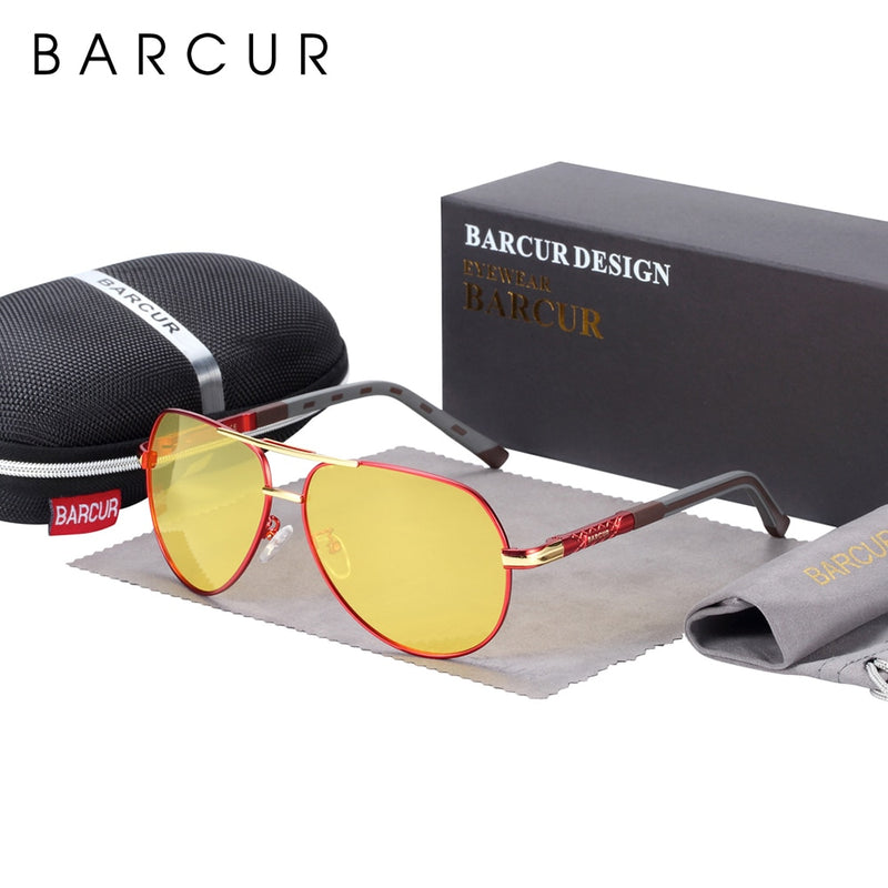 BARCUR, gafas de sol polarizadas para hombre, protección UV400, gafas de sol para conducir, gafas de sol para mujer y hombre