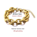 12 mm Edelstahl Miami Cuban Thick Choker Halskette Punk Charm Chunky Heavy Metal Halskette Armband für Männer Frauen Schmuck