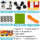 City Road Street Baseplate Straight Crossroad Curve T-Junction Building Blocks Base Plates Construction for Children Kids Gift