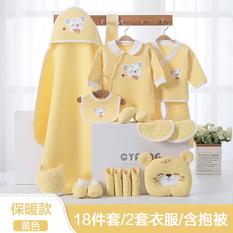 Newborn Clothes Outfits Baby Cotton Infant Clothing Suit Print NewBorn Boys Underwear Set