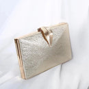 Luxy Moon Damen Hochzeit Clutch Bag Gold Geldbörse Damen Handtasche Party Geldbörse Für Braut Metall Blatt Schloss Umhängetasche ZD1524