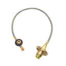 Outdoor-Gasherd Campingkocher Propan-Nachfülladapter Brenner LPG-Flachzylindertank Koppler Behälteradapter Sparen Sie Metallrohr