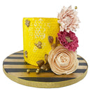 Meibum Silikon-Fondantformen, Waben und 3 Bienen, Kuchendekorationsform, Basteln, Cupcakes, Sugarcraft, Bonbons, Tonpfanne, Backwerkzeug