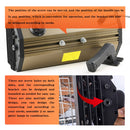 1000W Autolack Aushärtung Trocknungslampe Karosserie Infrarot Lacklampe Handheld Halogenheizung Licht Kurzwellen-Infrarotlampe