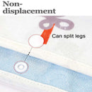 Windelrock für Erwachsene für alte Menschen und Behinderte Große wasserdichte Inkontinenzeinlagen Waschbare Mama-Stoffeinlagen Schlafbettunterlage