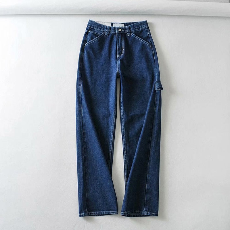 GOPLUS Jeans Damen Mom Jeans Sommer Vintage Kleidung Wide Leg Cargo Pants Jeans Femme 2022 Nouveau Spijkerbroeken Dames C10634