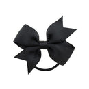 Haarband-Pferdeschwanz-Halter-Gummiband des Grosgrain-Band-20pcs/lot für Baby-Mädchen-handgemachtes Haar-Seil Scrunchie-Haar-Zusätze