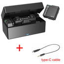 Hollyland LARK 150 Kabelloses Lavalier-Mikrofon 2,4 GHz 3350 mAh Ladebox für Kamera für iPhone Android Smartphone LARK150 Mic