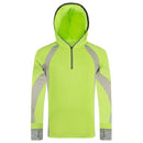 Camisa de pesca para hombre, ropa Anti UV, Sudadera con capucha de protección solar, suéter de pesca transpirable de secado rápido, ropa para senderismo, camisa de escalada