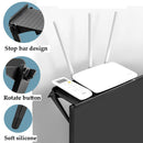 KAYQEE Desktop-Rack, verstellbares Bildschirmregal, TV-Aufbewahrungshalterung für Streaming-Geräte, Medienbox, Lautsprecher, Heimdekoration