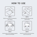 Ilisya Stirnfurchen-Patch Anti-Falten-Linien-Entfernungs-Aufkleber Zornesfalten-Hydrogele Anti-Aging-Feuchtigkeits-Patch Hautpflege