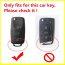Leder + TPU Autoschlüssel Hülle für Volkswagen VW POLO Tiguan Passat B5 B6 B7 Golf EOS Scirocco Jetta MK6 Octavia Zubehör