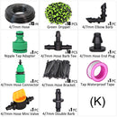 5–50 m Mikro-Tropfbewässerungs-Bewässerungsset 8-Loch-Dripper mit einstellbarem Durchfluss, Zerstäuber, Garten, 4/7-mm-Schlauch, Sprühnebel, Kühlsystem