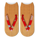 Lustige 3D-Hausschuhe bedruckte niedrige Knöchel-Baumwollsocken Mode Harajuku weiche kurze Socken süße glückliche Bootssocken für Frauen