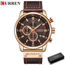 CURREN Mode Datum Quarz Herrenuhren Top-Marke Luxus Herren Uhr Chronograph Sport Herren Armbanduhr Hodinky Relogio Masculino