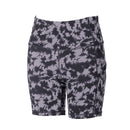 SYROKAN Atmungsaktive Luxus-Nacktgefühl-Sportshorts für Damen, hohe Taille, Bauchkontrolle, Shorts mit Seitentaschen, 15,2 cm