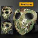 Outdoor Airsoft Schutzmaske Militärische Taktische Paintball Vollgesichtsmaske CS Jagd Schießen Sport Halloween Schädel Masken