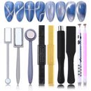 LEMOOC Magnetischer Nail Art Stick 9D/5D Katze Magnetische Wirkung Starke Magnettafel Malerei Gel Nagel Gel Lack Lack Werkzeuge