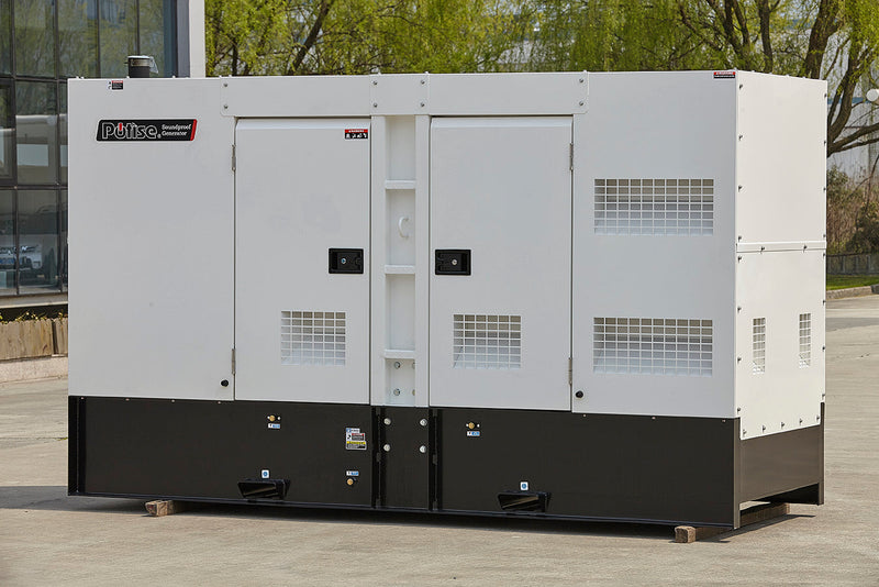 27KVA Potise Diesel Generator Set Soundproof 230V, 1Phase: SDT27C5S-EU Side