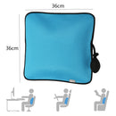 Tcare Tragbares aufblasbares Lendenwirbelstütz-Massagekissen – Orthopädisches Design zur Linderung von Rückenschmerzen – Lendenwirbelstützkissen Unisex