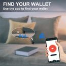 Smart Anti-Lost Wallet Tracker Echtes Leder Herren Geldbörsen Weiche Bluetooth-kompatible Leder Geldbörse Herren Luxus Herren Geldbörse