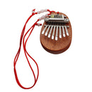 8-Tasten Mini Kalimba Daumenklavier Holzdaumenklavier Kindergeschenk Tragbares Taschentastaturklavier