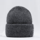 Sombrero de invierno de gran venta, sombreros de invierno de piel de conejo Real para mujer, gorros cálidos a la moda para mujer, gorro para la cabeza con cubierta sólida para adultos