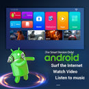 BYINTEK K25 Full HD 4K 1920x1080P LCD Smart Android 9.0 Wifi LED Video Heimkino Kino 1080P Projektor für Smartphone