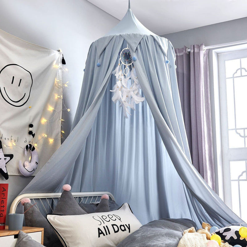 Baby Canopy Mosquito Children Room Decoration Crib Netting Baby Tent Viscose fiber Baby Mosquito Net Photography Props