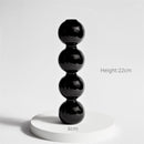 Creative Hydroponic Glass schwarz Kerzenständer Glasvase Kerzenständer Desktop Decor Home Decoration Art Nordic Home