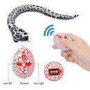 RC Animal Infrared Remote Control Snake with Egg Rattlesnake Kids Electric Toy Trick Mischief Toys Children Funny Novelty Gift