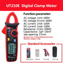 UNI-T UT210E Pro Digital AC DC Stromzange True RMS Zangen Amperemeter Spannungsprüfer Multimeter Widerstand Frequenzmesser