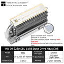 Thermalright HR-09 2280/HR-09 2280 PRO M.2 Solid State Drive AGHP Heatpipe Radiator SSD-Kühler Vollständig galvanisiert