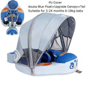 Mambobaby Baby Float Schwimmring mit Dach Infant Waist Floater Nicht aufblasbare Boje Strand Pool Zubehör Spielzeug Schwimmtrainer