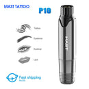 Dragonhawk Mast Tattoo P10 Permanent Make-up Maschine Drehstift Eyeliner Werkzeuge Tattoo Maschine Stift Stil Zubehör für Tätowierung