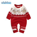 Baby Strampler Gestrickte Neugeborene Jungen Overalls Herbst Langarm Kleinkind Mädchen Pullover Kleidung Kinder Overalls Winter